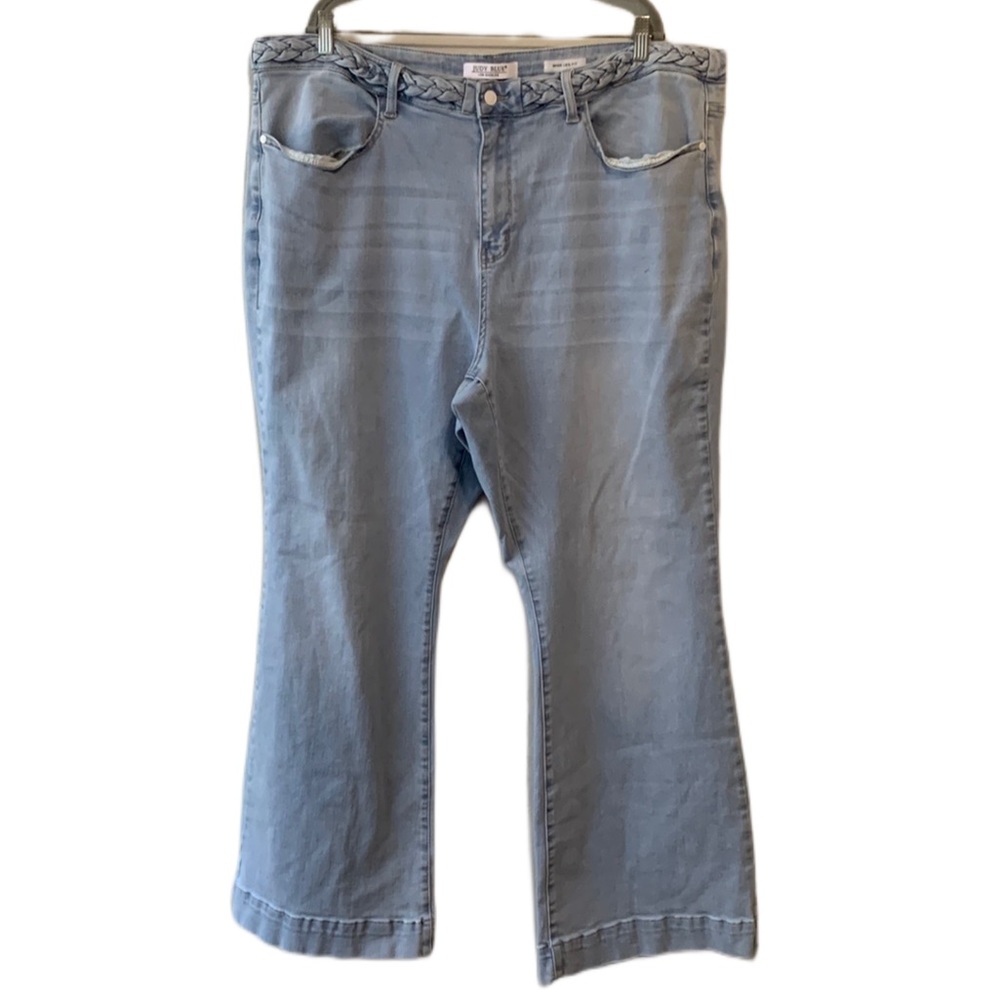 Judy Blue Sky Blue Wide Leg Jeans